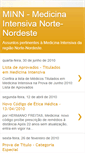 Mobile Screenshot of nortenordeste-medicinaintensiva.blogspot.com