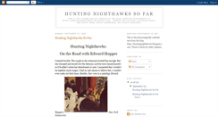 Desktop Screenshot of huntingnighthawkssofar.blogspot.com