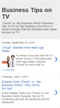 Mobile Screenshot of businesstipsontv.blogspot.com
