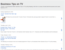 Tablet Screenshot of businesstipsontv.blogspot.com
