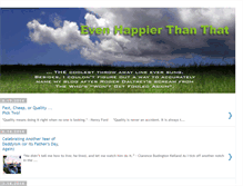 Tablet Screenshot of evenhappierthanthat.blogspot.com