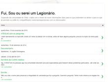 Tablet Screenshot of fuisousereiumlegionario.blogspot.com