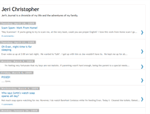 Tablet Screenshot of jerijournal.blogspot.com