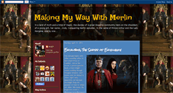 Desktop Screenshot of makingmywaywithmerlin.blogspot.com