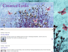 Tablet Screenshot of creativelynks.blogspot.com