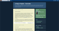 Desktop Screenshot of living-in-virginia.blogspot.com