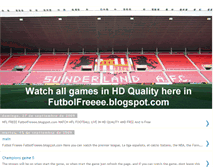 Tablet Screenshot of futbolfreeee.blogspot.com