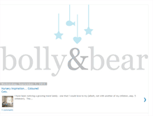 Tablet Screenshot of bollyandbear.blogspot.com
