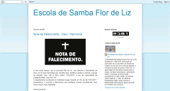 Desktop Screenshot of escoladesambaflordeliz.blogspot.com