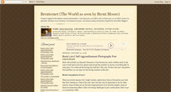 Desktop Screenshot of brentkmoore.blogspot.com