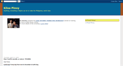 Desktop Screenshot of kilospinoy.blogspot.com