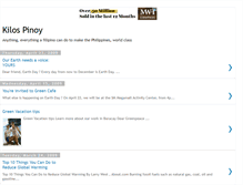 Tablet Screenshot of kilospinoy.blogspot.com