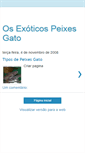Mobile Screenshot of peixegatoamazonico.blogspot.com