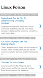 Mobile Screenshot of linux-poison.blogspot.com