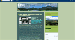 Desktop Screenshot of acarondomontealoia.blogspot.com