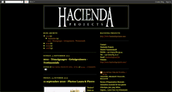 Desktop Screenshot of haciendaprojects.blogspot.com