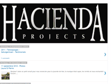 Tablet Screenshot of haciendaprojects.blogspot.com