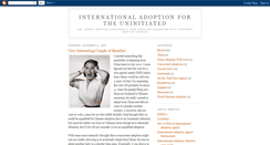 Desktop Screenshot of internationaladoption.blogspot.com