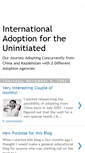 Mobile Screenshot of internationaladoption.blogspot.com