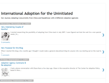 Tablet Screenshot of internationaladoption.blogspot.com