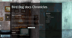 Desktop Screenshot of birddogdocschronicles.blogspot.com