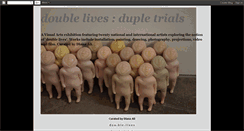 Desktop Screenshot of doublelivesdupletrials.blogspot.com