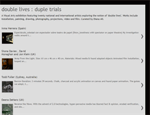 Tablet Screenshot of doublelivesdupletrials.blogspot.com