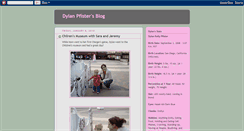 Desktop Screenshot of dylanpfister.blogspot.com