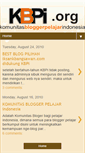 Mobile Screenshot of pelajarblogger.blogspot.com