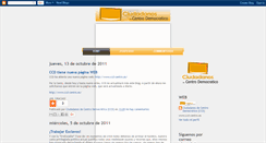 Desktop Screenshot of ciudadanosdecentrodemocratico.blogspot.com