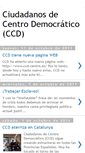 Mobile Screenshot of ciudadanosdecentrodemocratico.blogspot.com