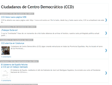 Tablet Screenshot of ciudadanosdecentrodemocratico.blogspot.com