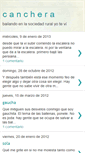 Mobile Screenshot of canchereando.blogspot.com