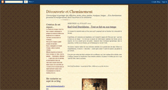 Desktop Screenshot of decouvertetcheminement.blogspot.com