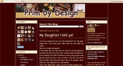 Desktop Screenshot of primbydesign.blogspot.com