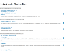 Tablet Screenshot of luischacondiaz.blogspot.com