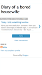 Mobile Screenshot of billie-diaryofaboredhousewife.blogspot.com