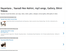 Tablet Screenshot of nayantarafans.blogspot.com