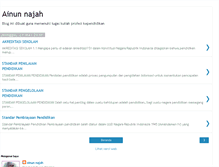 Tablet Screenshot of ainunnajah.blogspot.com