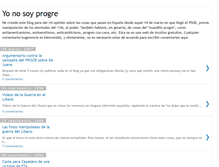 Tablet Screenshot of nosoyprogre.blogspot.com