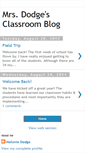 Mobile Screenshot of mrsdodgesclassroomblog.blogspot.com