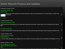 Tablet Screenshot of globepromosandupdates.blogspot.com