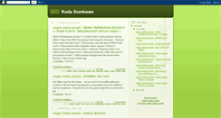 Desktop Screenshot of kudasumbawa.blogspot.com