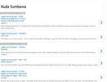 Tablet Screenshot of kudasumbawa.blogspot.com