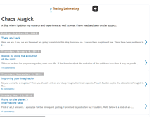 Tablet Screenshot of chaos-magick.blogspot.com