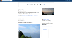Desktop Screenshot of georgiastrait.blogspot.com