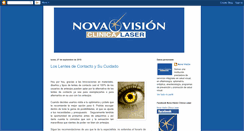 Desktop Screenshot of novavisionclinicalaser.blogspot.com