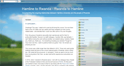 Desktop Screenshot of hamline2rwanda.blogspot.com