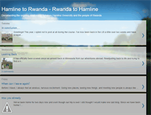 Tablet Screenshot of hamline2rwanda.blogspot.com