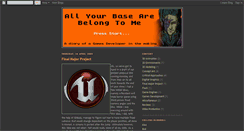 Desktop Screenshot of allyourbasearebelongtome.blogspot.com